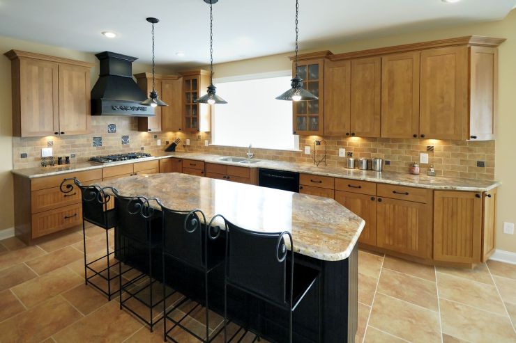 Modern Granite Kitchen Countertop Remodel in Doylestown, PA