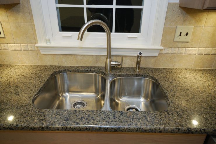 Langhorne Modern Kitchen Sinks and Faucet renovation