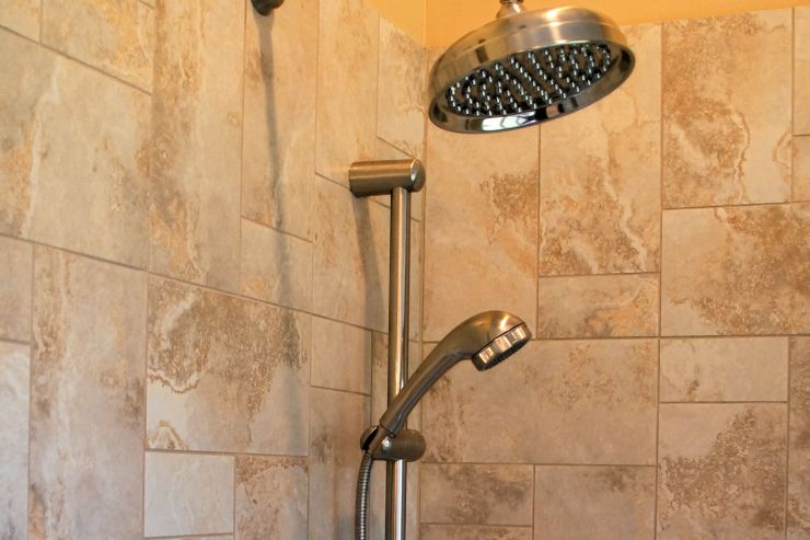 Shower and shower Fixture in Doylestown, Pennsylvania