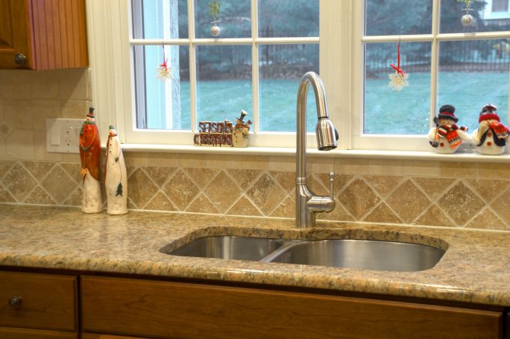 Diamond Stock Style Kitchen Sink Remodel in Yardley, PA