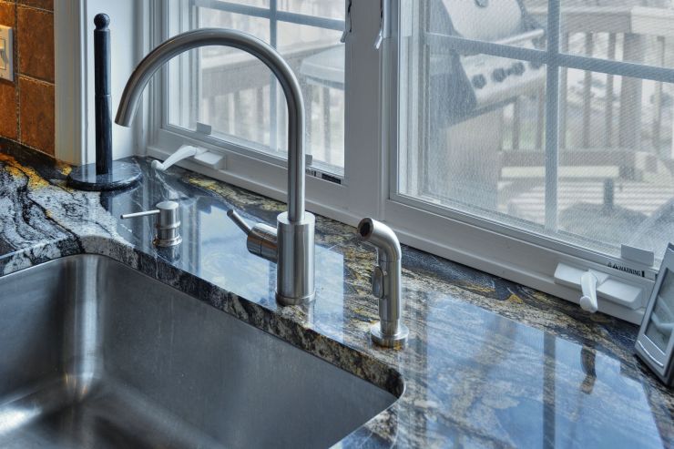 Modern Kitchen Sinks and Faucet renovation in Lafayette Hill, PA