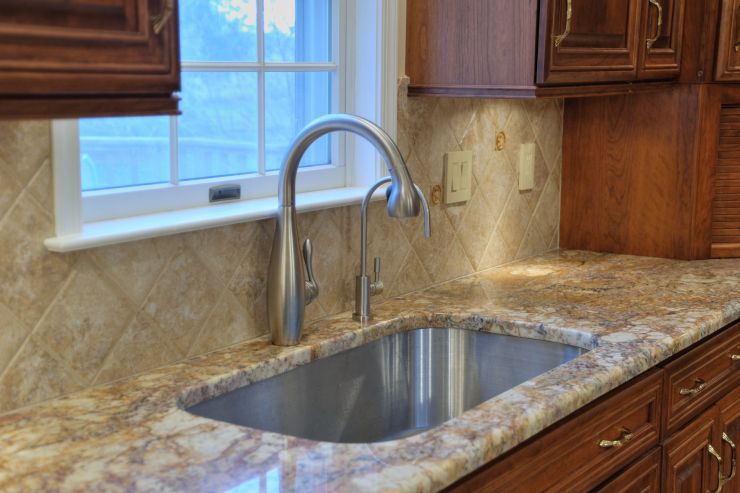 Modern Kitchen Sinks and Faucet renovation in Newtown, Bucks County