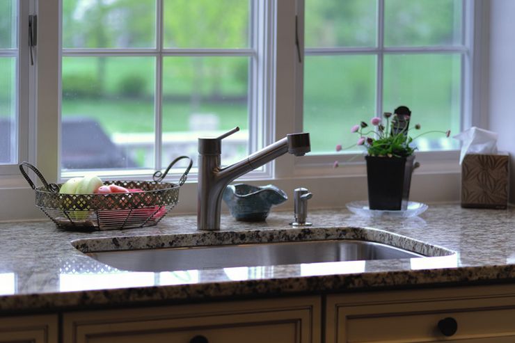 Modern sink and faucet renovation in Newtown, PA