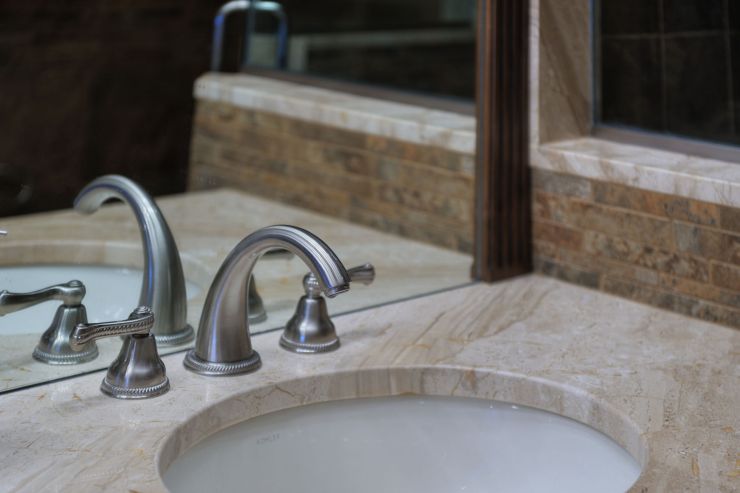 Modern Bathroom Faucet Remodel in Feasterville, PA