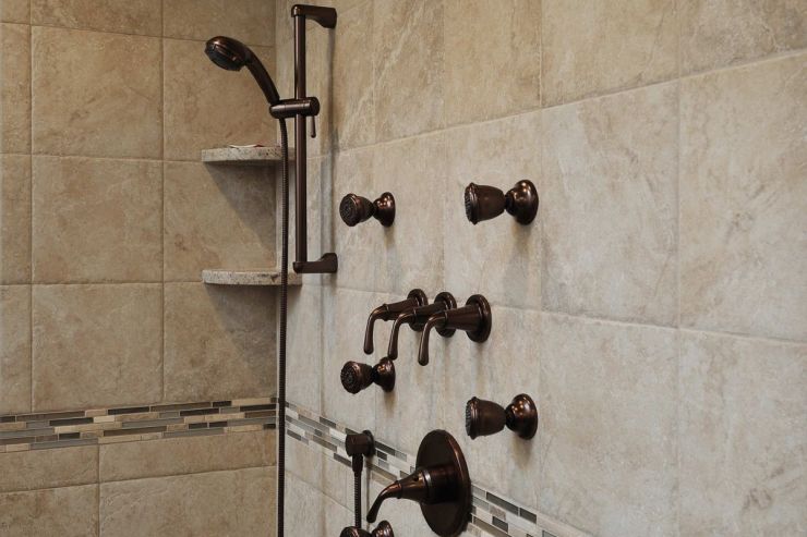 Modern Shower Fixtures Remodel in Media, PA