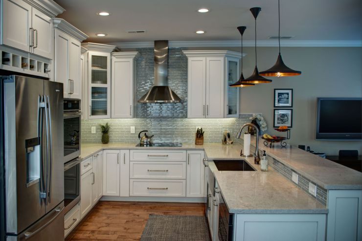 Custom designed kitchen remodel in Washington Crossing, PA