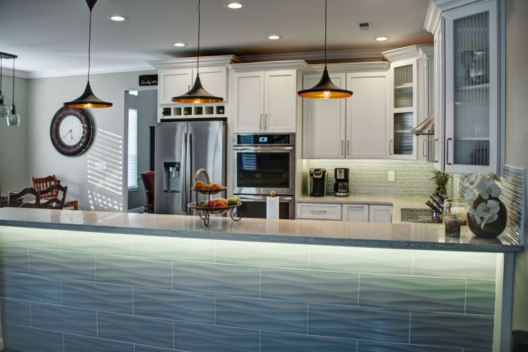 Modern Kitchen remodeling project in Washington Crossing, PA
