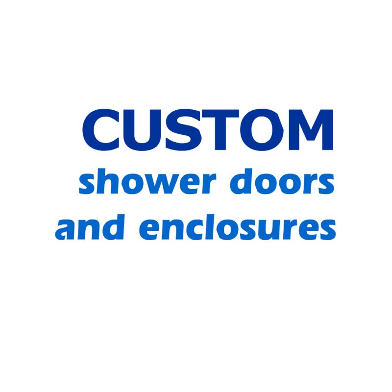 Custom shower doors and enclosures
