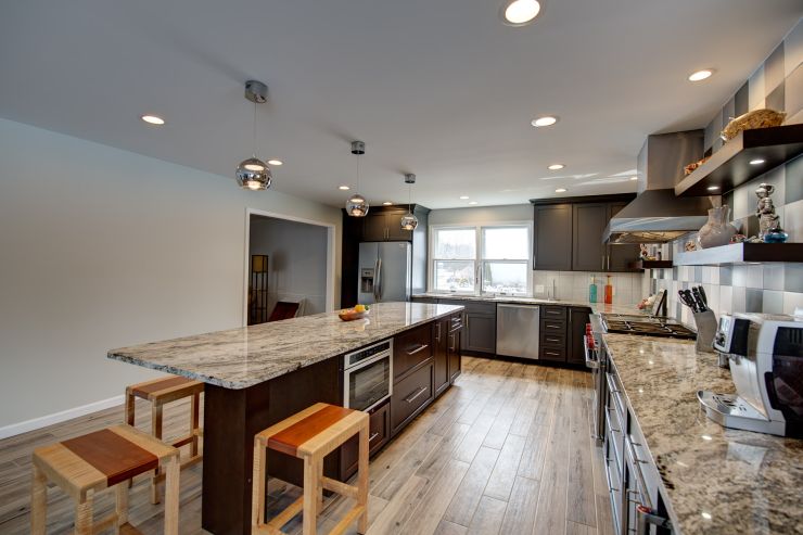 Modern Kitchen Cabinets, Fieldstone, Forte Line in Yardley, PA